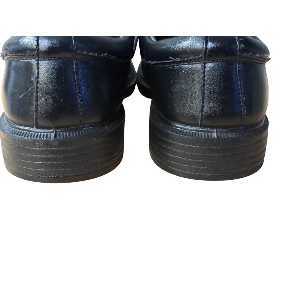Deer Stags 902‎ Mens Black Leather Dress Shoes  Size 11M Williamsburg
